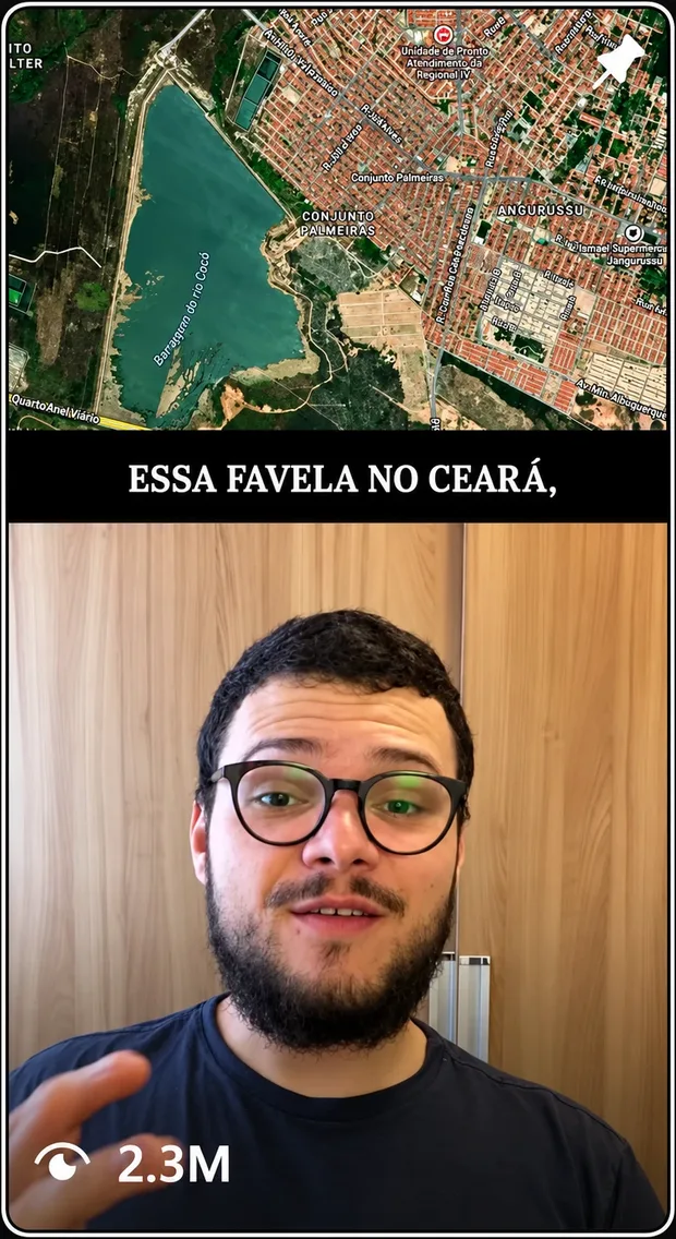 Vídeo do Luis com 2,3 milhões de visualizações