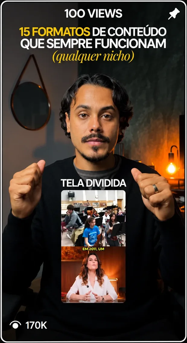 Vídeo com 170 mil visualizações
